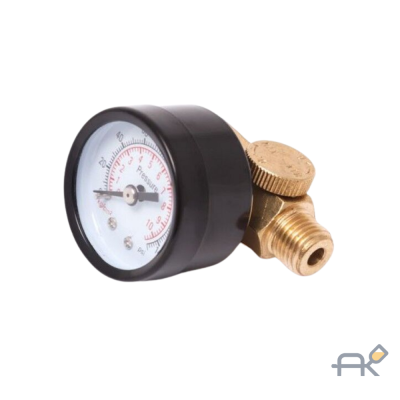 Регулятор мини с индикатором давления резьба 1/4(0-10bar) PA-SP002 (9293)